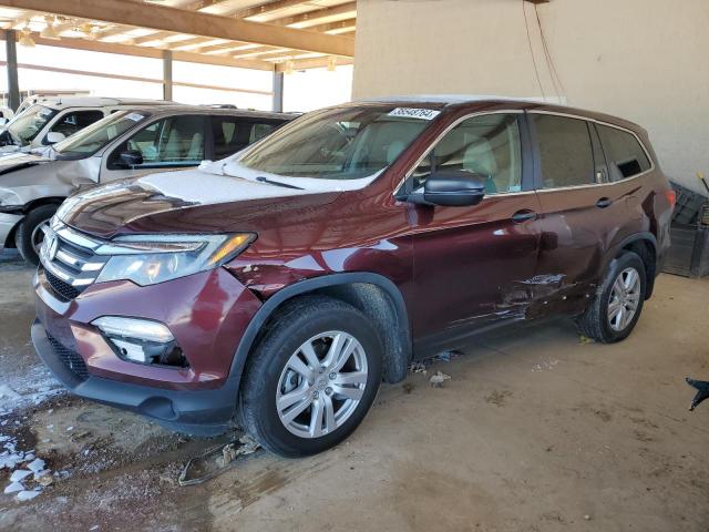 Изображение 1 2018 HONDA PILOT LX 2018 с VIN 5FNYF6H1XJB022253