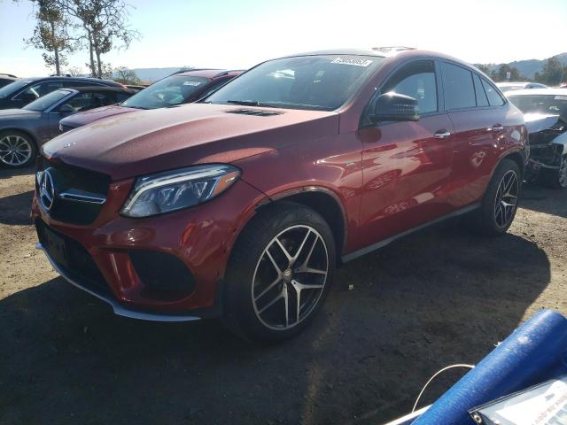 Image 1 of 2016 MERCEDES-BENZ GLE COUPE 450 4MATIC 2016 with VIN 4JGED6EB3GA041777