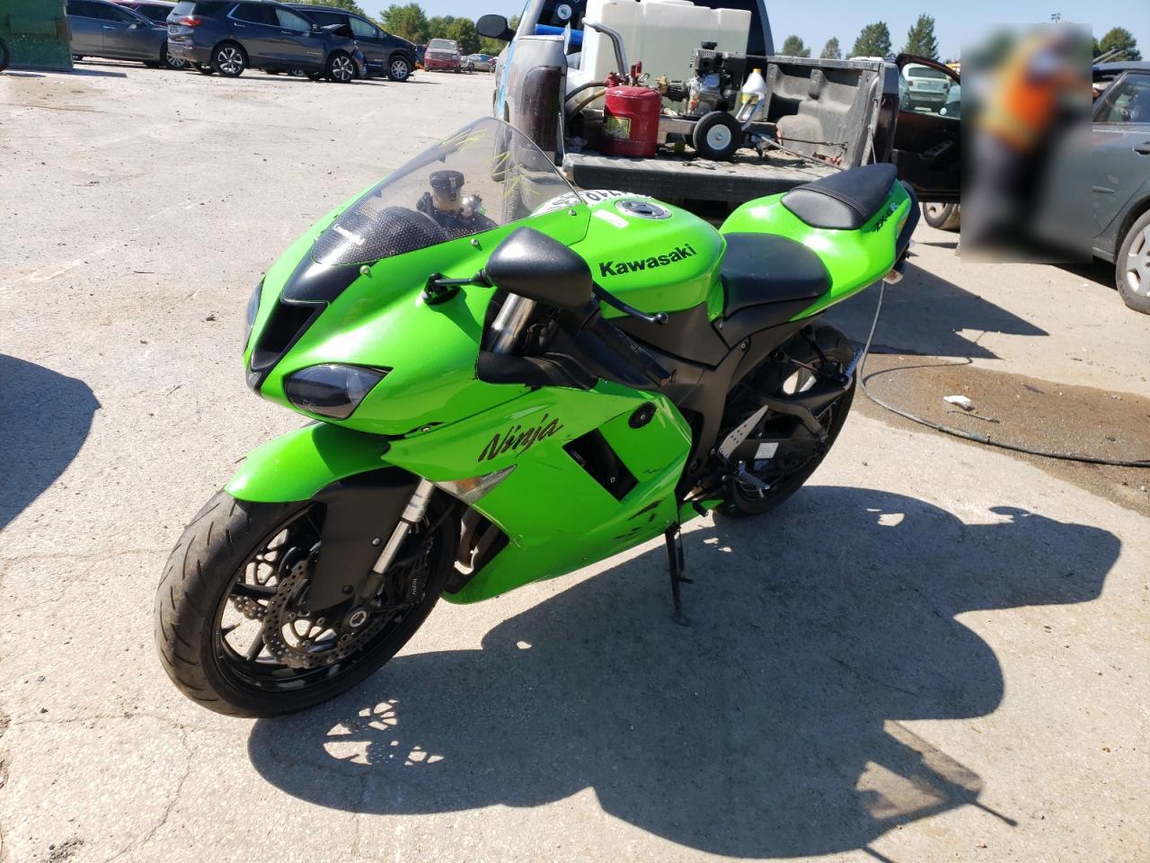 Изображение 2 2007 KAWASAKI ZX600 P 2007 с VIN JKAZX4P1X7A025172