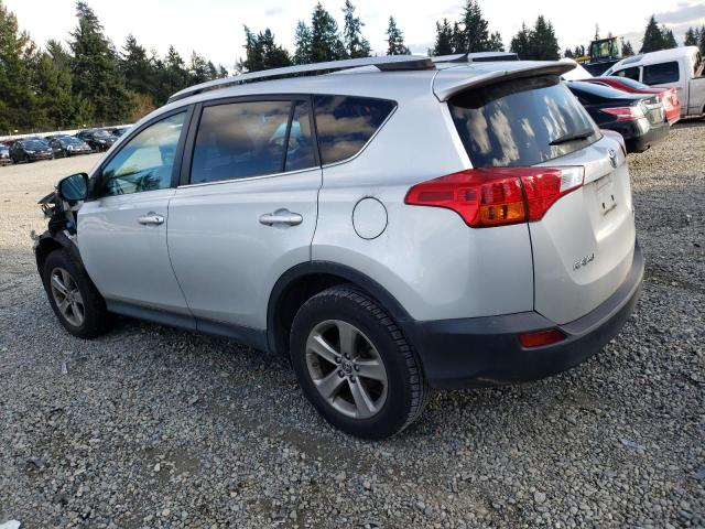 Image 2 of 2015 TOYOTA RAV4 XLE 2015 with VIN JTMRFREV6FD134639
