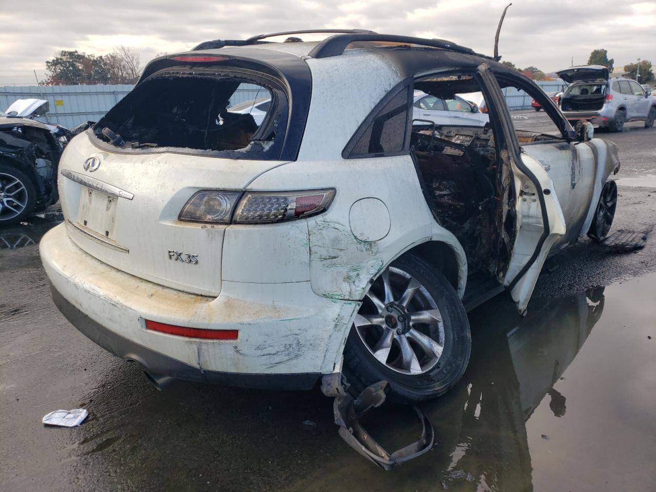 Image 3 of 2008 INFINITI FX35  2008 with VIN JNRAS08W48X206867