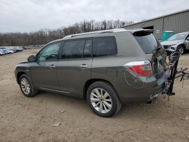 Image 2 of 2008 TOYOTA HIGHLANDER HYBRID LIMITED 2008 with VIN JTEEW44A782019705