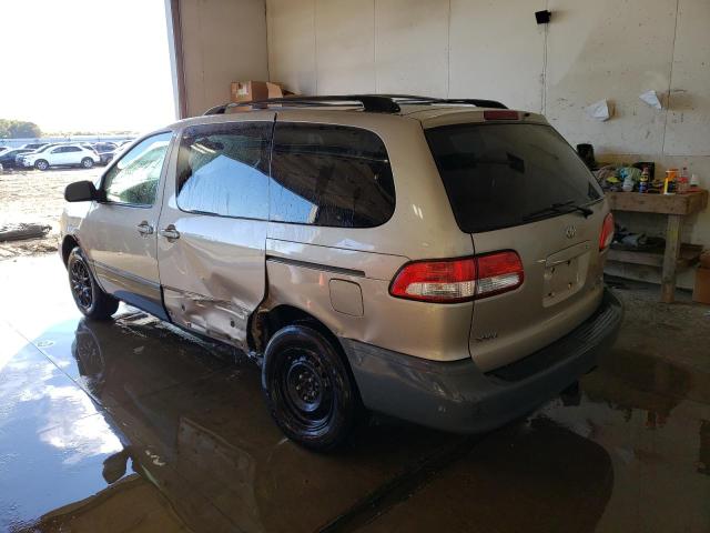 Image 3 of 2002 TOYOTA SIENNA LE 2002 with VIN 4T3ZF13C32U466599