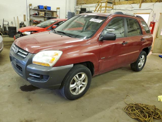 Image 1 of 2008 KIA SPORTAGE EX 2008 with VIN KNDJE723187471387