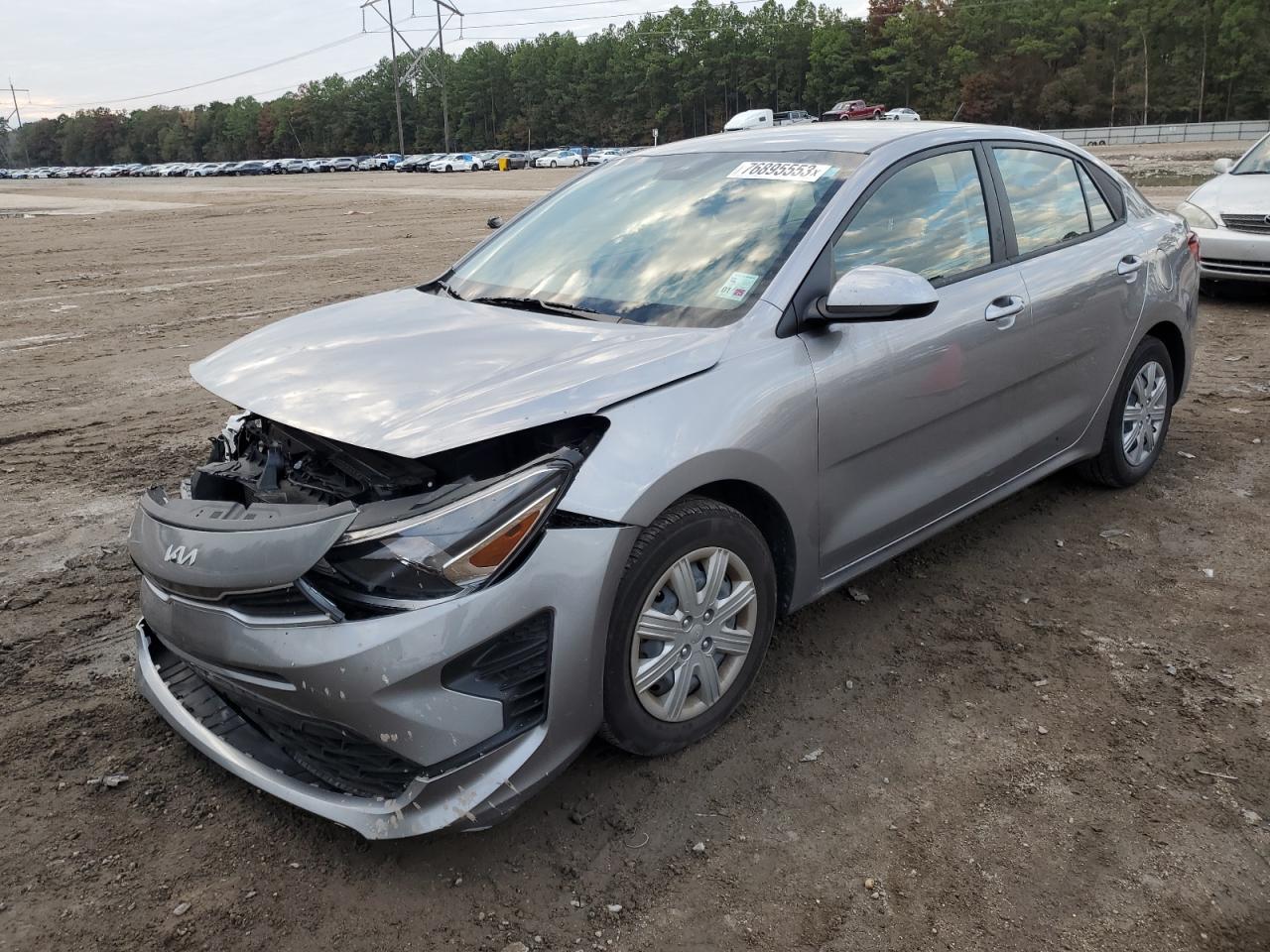 Image 1 of 2023 KIA RIO LX 2023 with VIN 3KPA24AD2PE543973