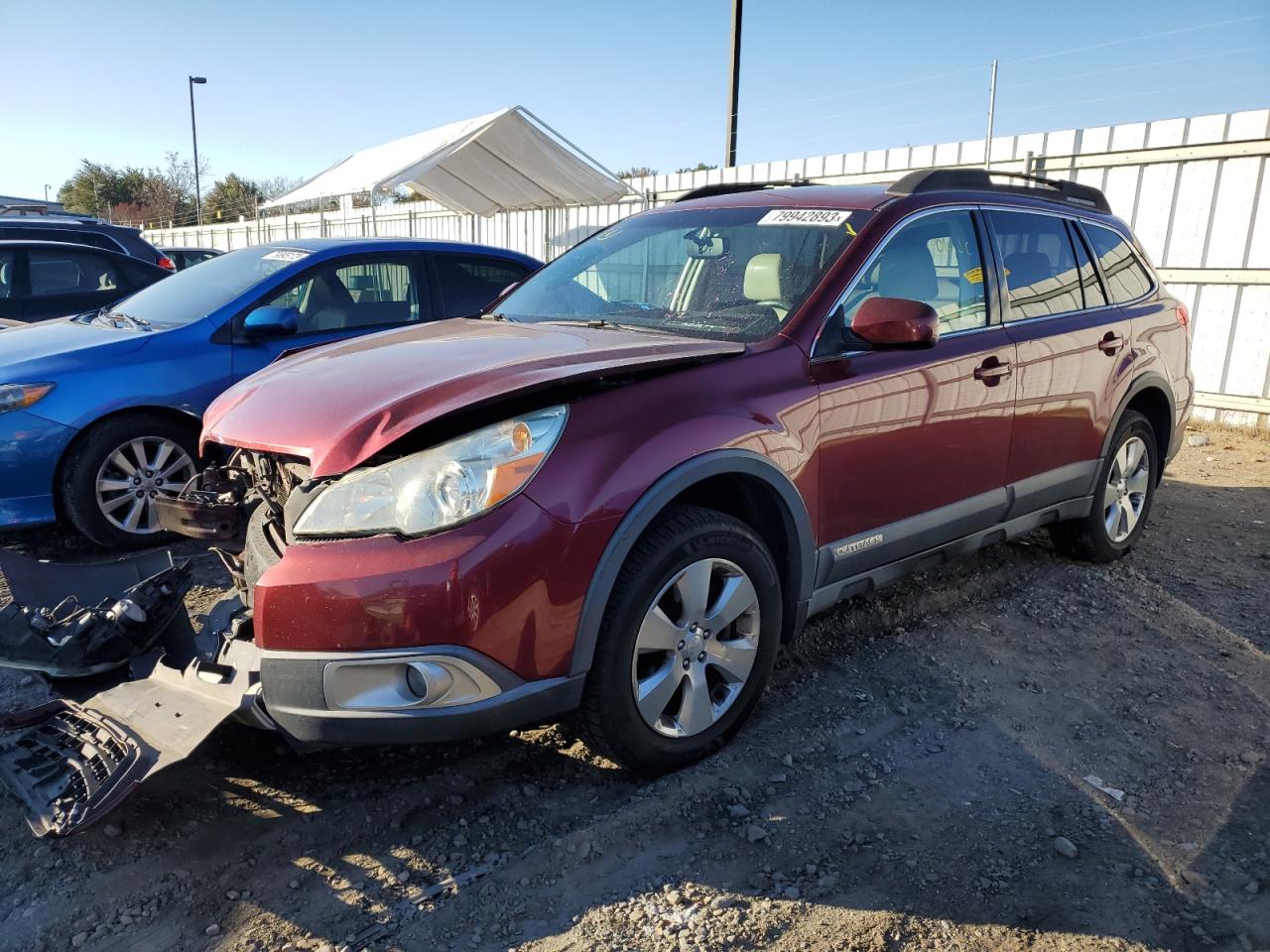 Image 1 of 2011 SUBARU OUTBACK 3.6R LIMITED 2011 with VIN 4S4BRDLC8B2358266