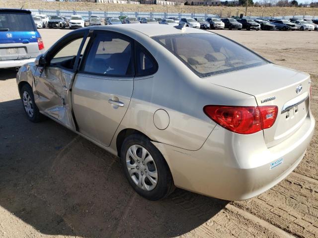 Image 2 of 2010 HYUNDAI ELANTRA BLUE 2010 with VIN KMHDU4AD9AU973642