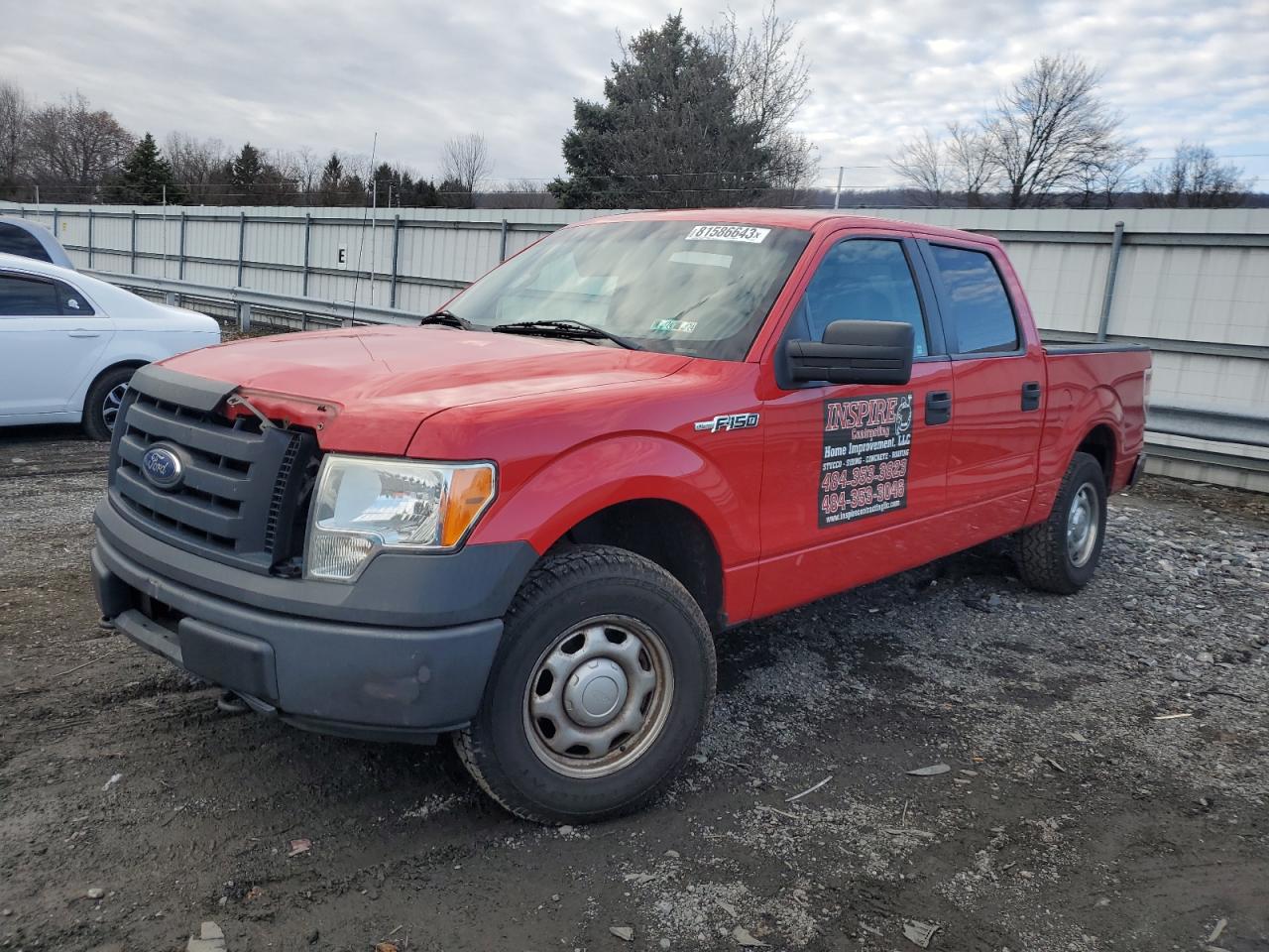 Image 1 of 2011 FORD F150 SUPERCREW 2011 with VIN 1FTFW1EF6BKD58285