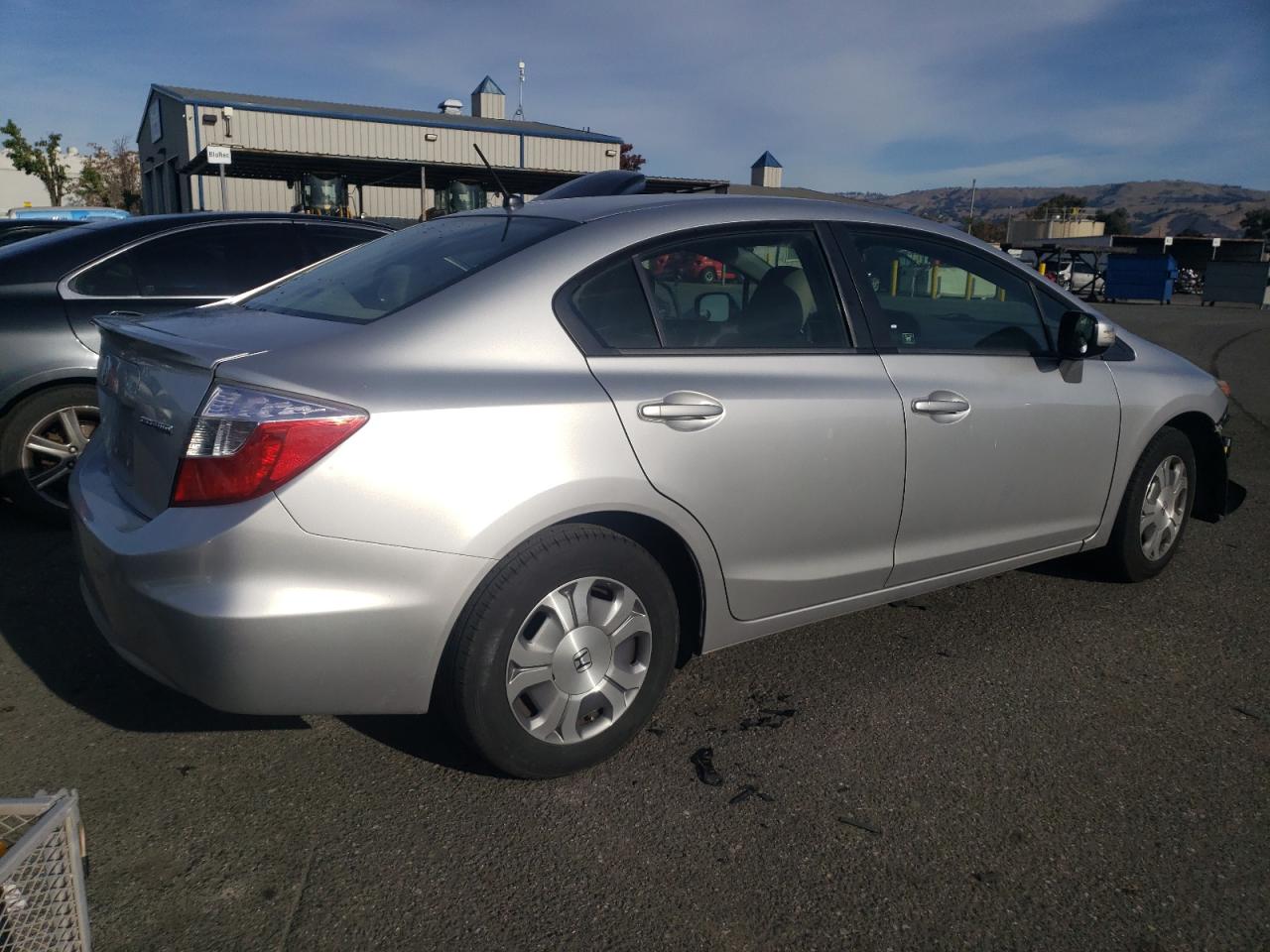 Image 3 of 2012 HONDA CIVIC HYBRID L 2012 with VIN JHMFB4F33CS009912