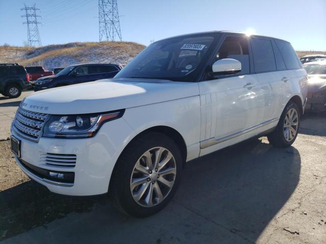 Obraz 1 z 2017 LAND ROVER RANGE ROVER HSE 2017 z VIN SALGS2FV7HA371906