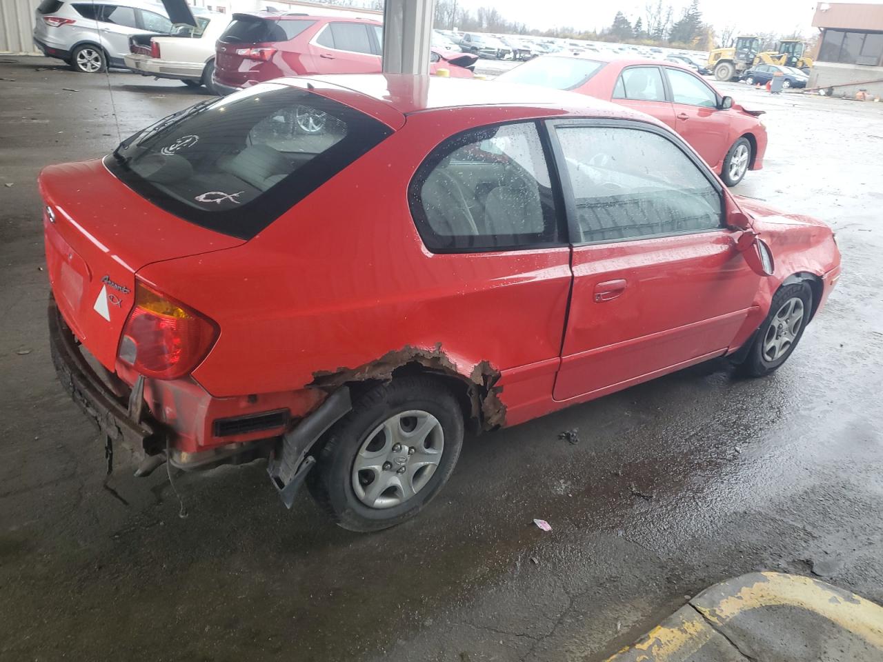 Изображение 3 2005 HYUNDAI ACCENT GS 2005 с VIN KMHCG35C55U352502