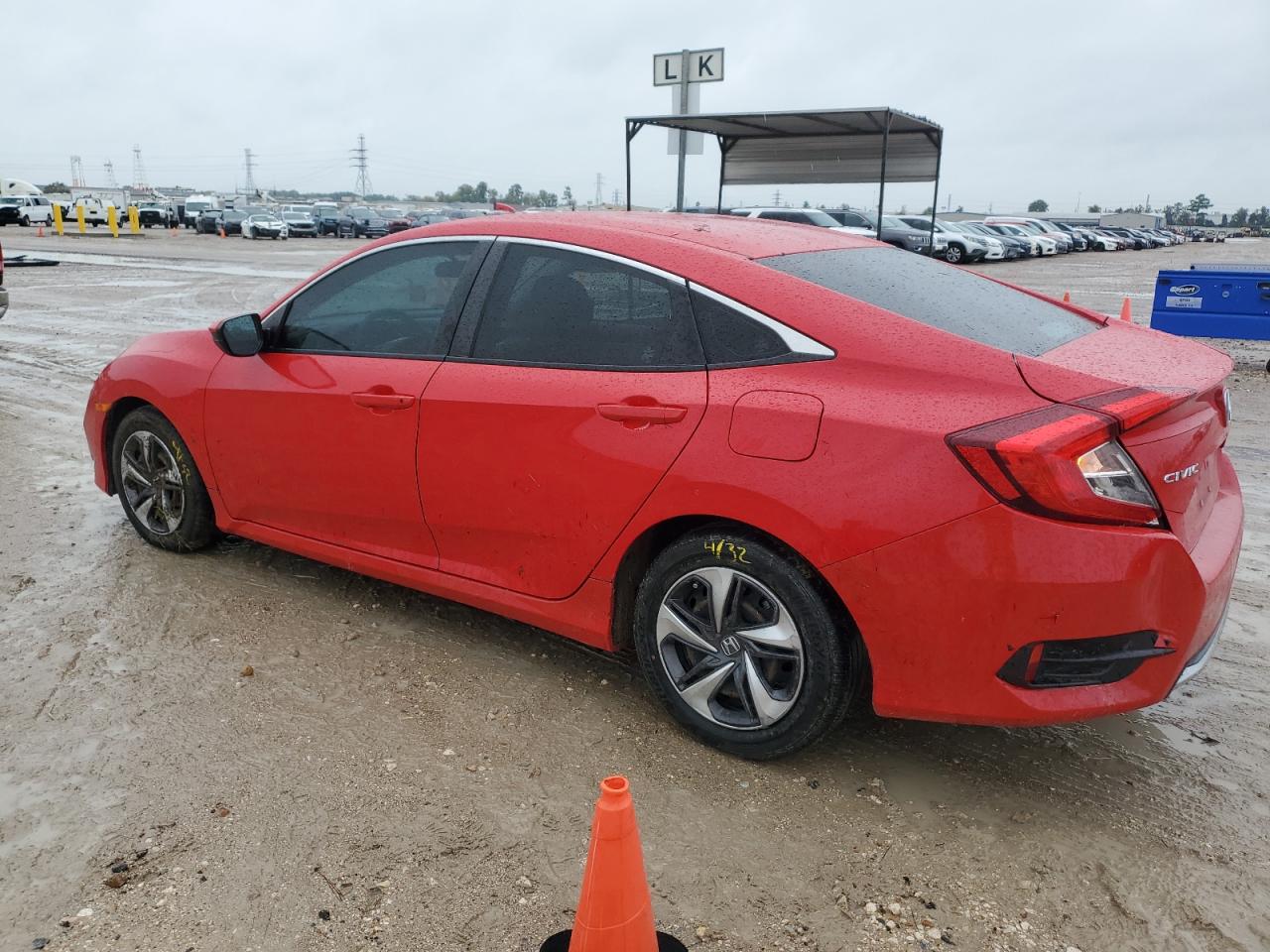 Image 2 of 2021 HONDA CIVIC LX 2021 with VIN 2HGFC2F69MH556982