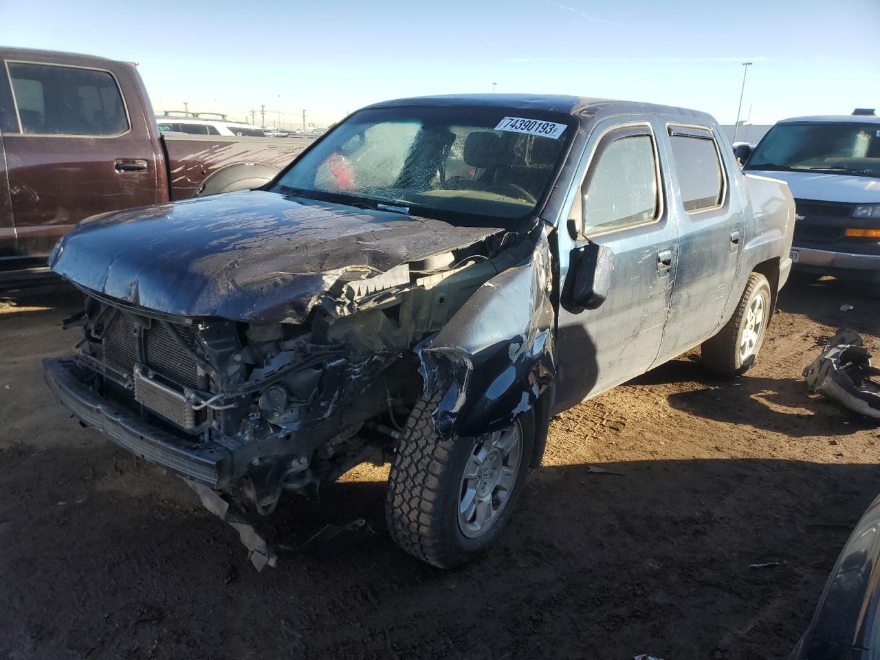 Изображение 1 2012 HONDA RIDGELINE RTS 2012 с VIN 5FPYK1F49CB451566