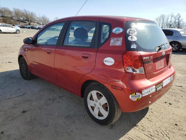 Image 2 of 2006 CHEVROLET AVEO BASE 2006 with VIN KL1TD66646B583127