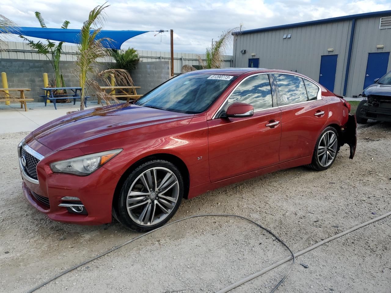 Изображение 1 2014 INFINITI Q50 BASE 2014 с VIN JN1BV7AP2EM680467