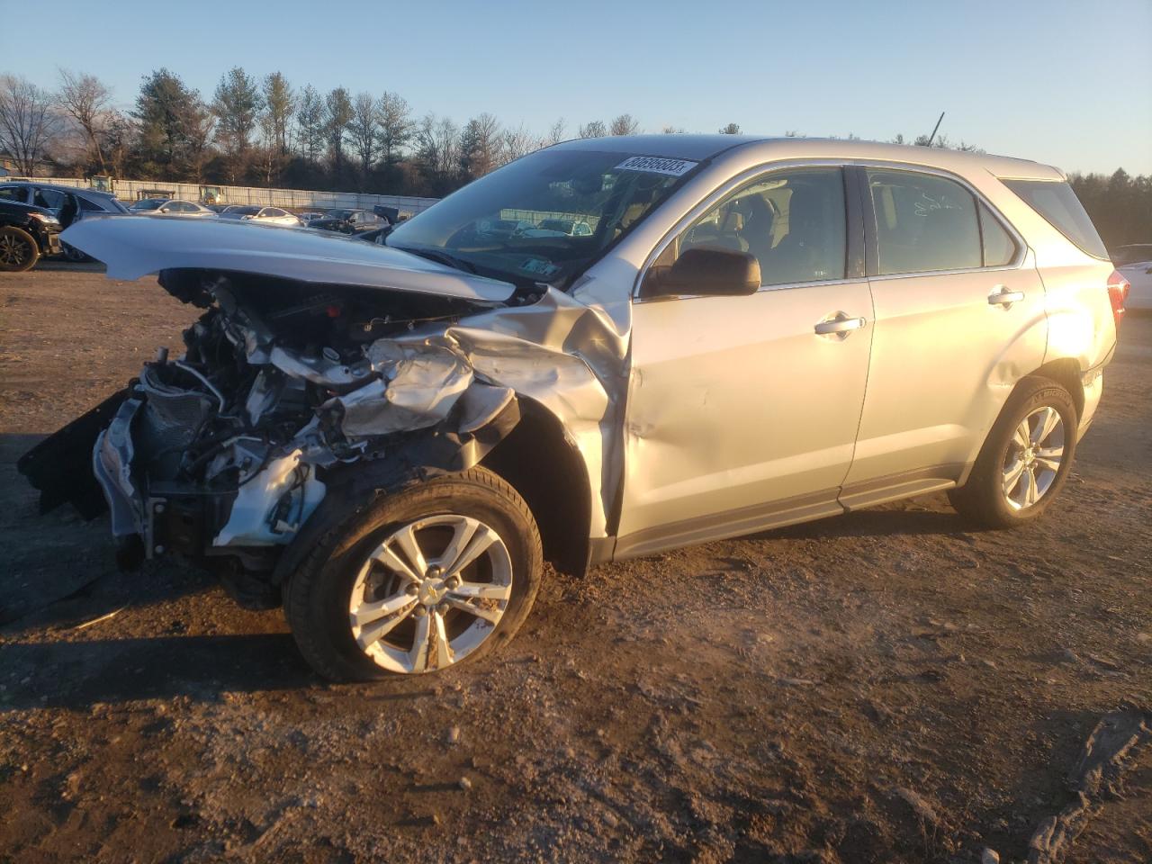 Изображение 1 2017 CHEVROLET EQUINOX LS 2017 с VIN 2GNALBEK4H6111291