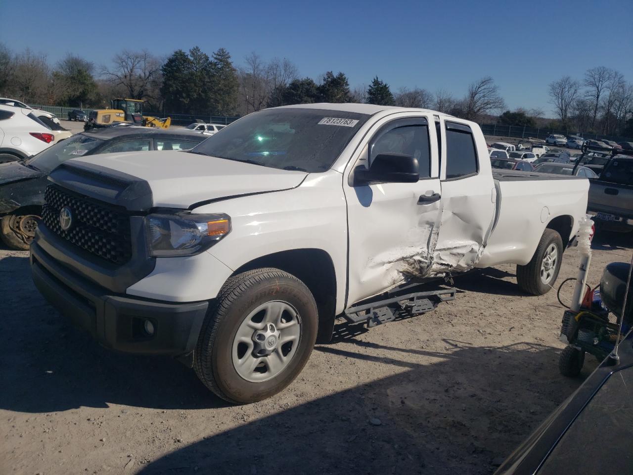 Image 1 of 2021 TOYOTA TUNDRA DOUBLE CAB SR/SR5 2021 with VIN 5TFTY5F11MX012187