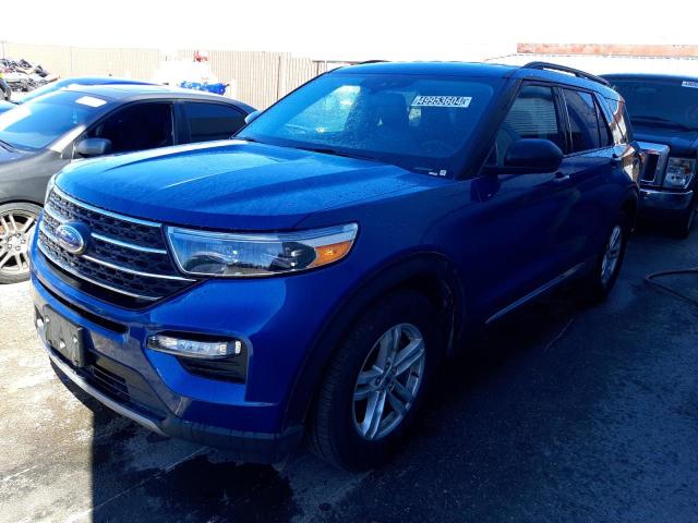 Image 1 of 2022 FORD EXPLORER XLT 2022 with VIN 1FMSK7DH8NGB05732