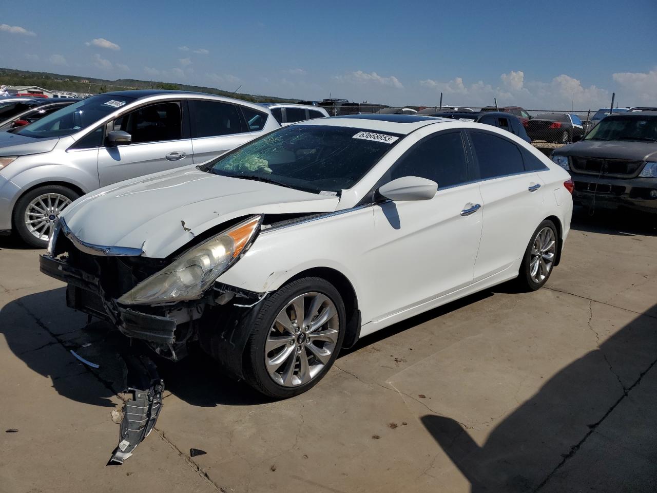 Obraz 1 z 2013 HYUNDAI SONATA SE 2013 z VIN 5NPEC4AC4DH768392