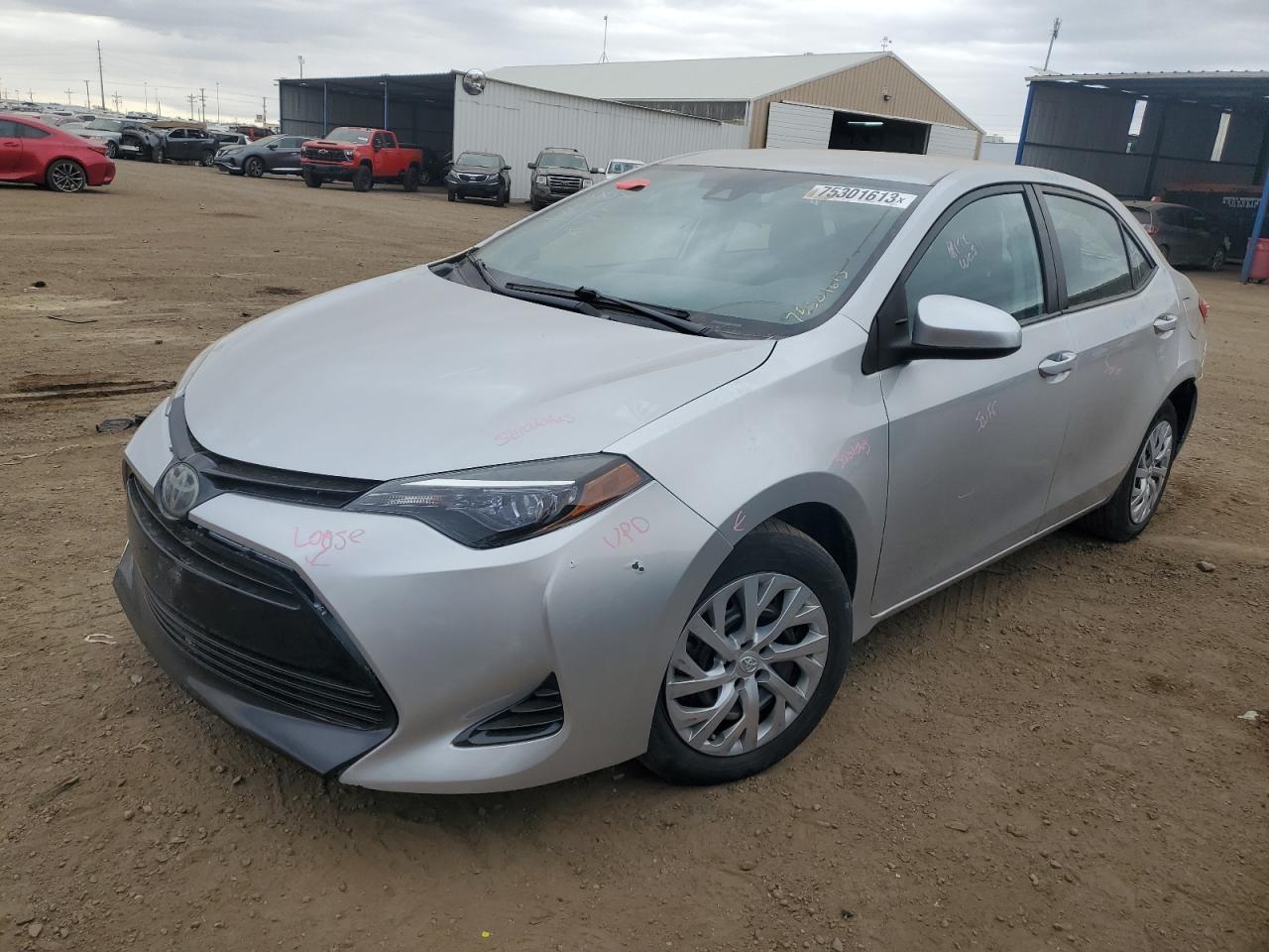 Image 1 of 2017 TOYOTA COROLLA L 2017 with VIN 5YFBURHE5HP615517