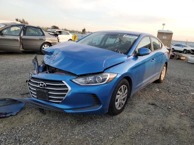 Image 1 of 2017 HYUNDAI ELANTRA SE 2017 with VIN 5NPD74LF3HH095883