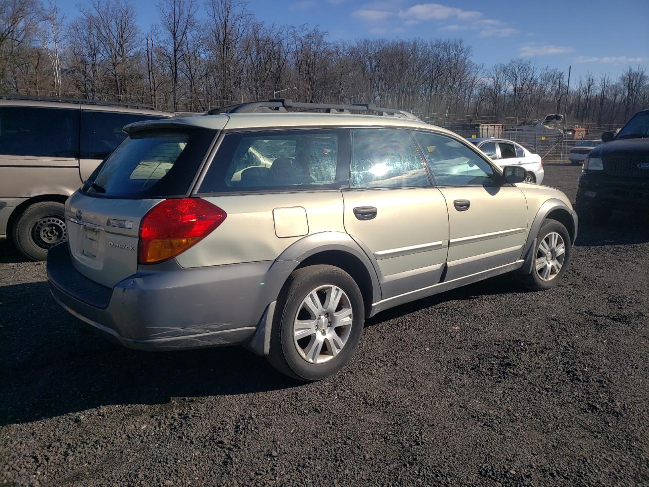 Image 3 of 2005 SUBARU LEGACY OUTBACK 2.5I 2005 with VIN 4S4BP61C757366306