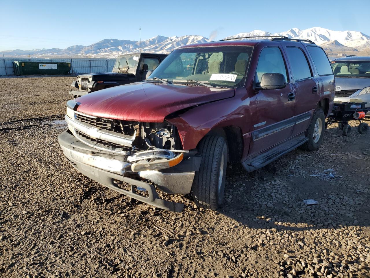 Obraz 1 z 2003 CHEVROLET TAHOE K1500 2003 z VIN 1GNEK13ZX3J225709