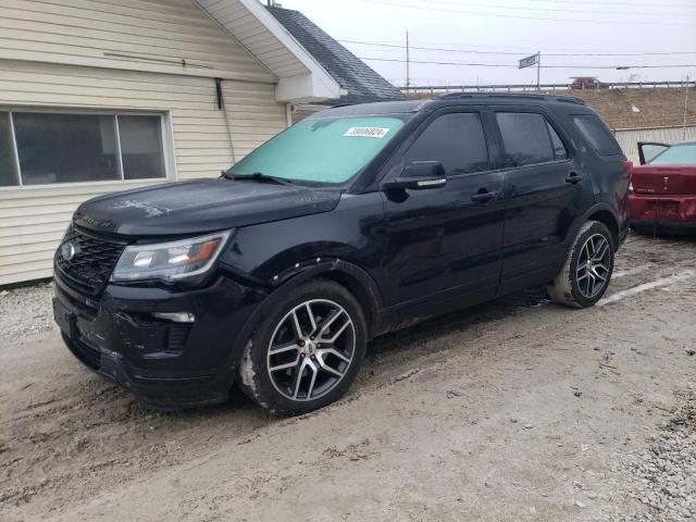 Image 1 of 2018 FORD EXPLORER SPORT 2018 with VIN 1FM5K8GTXJGA15060
