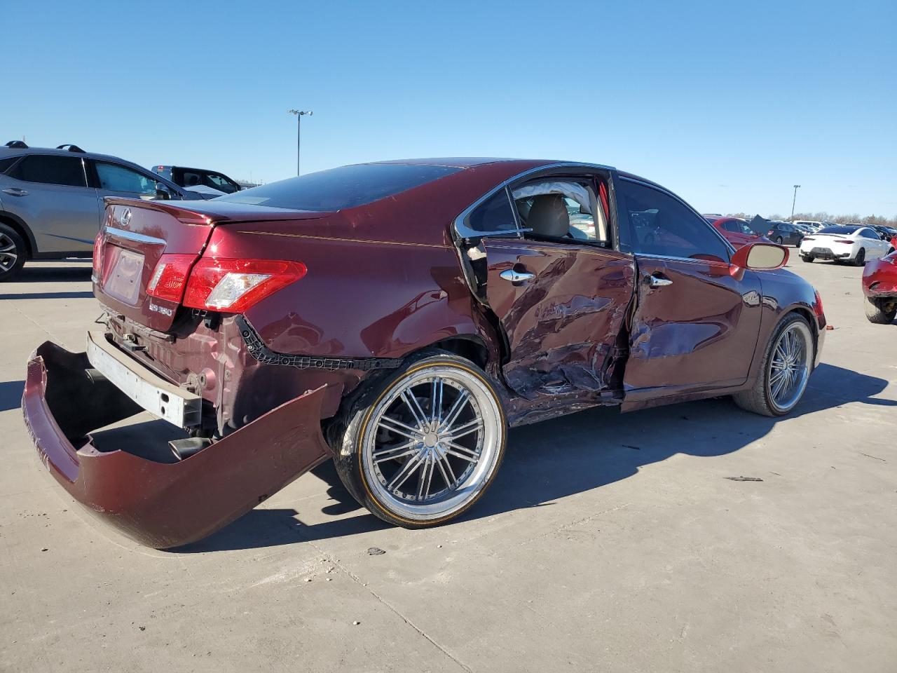 Image 3 of 2007 LEXUS ES 350 2007 with VIN JTHBJ46G772083778