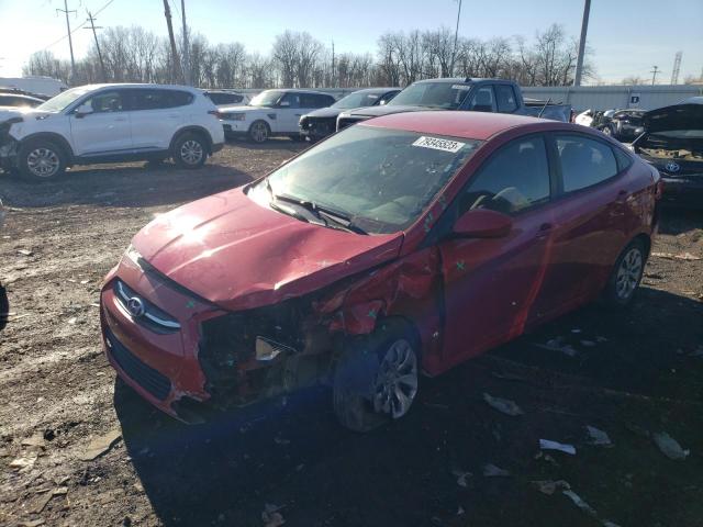 Image 1 of 2017 HYUNDAI ACCENT SE 2017 with VIN KMHCT4AE0HU315242