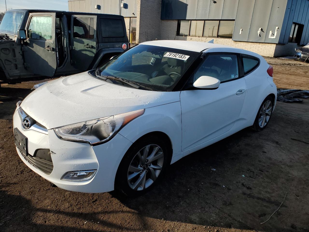 Image 1 of 2017 HYUNDAI VELOSTER  2017 with VIN KMHTC6AD1HU310957