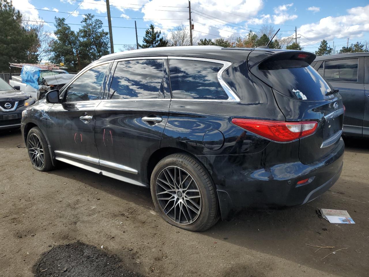 Image 2 of 2013 INFINITI JX35  2013 with VIN 5N1AL0MM6DC344750