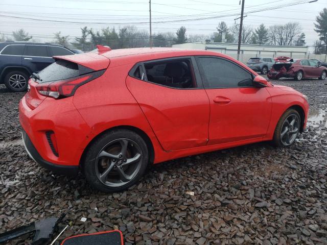 Image 3 of 2019 HYUNDAI VELOSTER BASE 2019 with VIN KMHTG6AF7KU012295