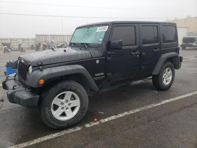 Изображение 1 2017 JEEP WRANGLER UNLIMITED SPORT 2017 с VIN 1C4BJWDG0HL517115