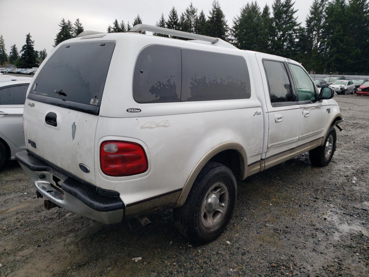 Image 3 of 2001 FORD F150 SUPERCREW 2001 with VIN 1FTRW08L31KE02282