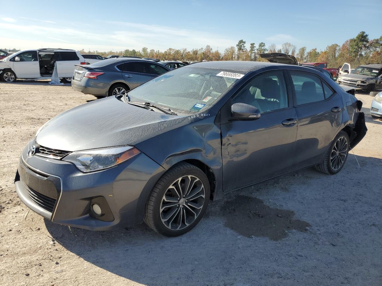 Obraz 1 z 2015 TOYOTA COROLLA L 2015 z VIN 5YFBURHE6FP297601