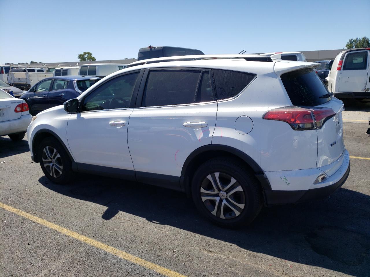 Image 2 of 2017 TOYOTA RAV4 LE 2017 with VIN 2T3BFREV7HW564445