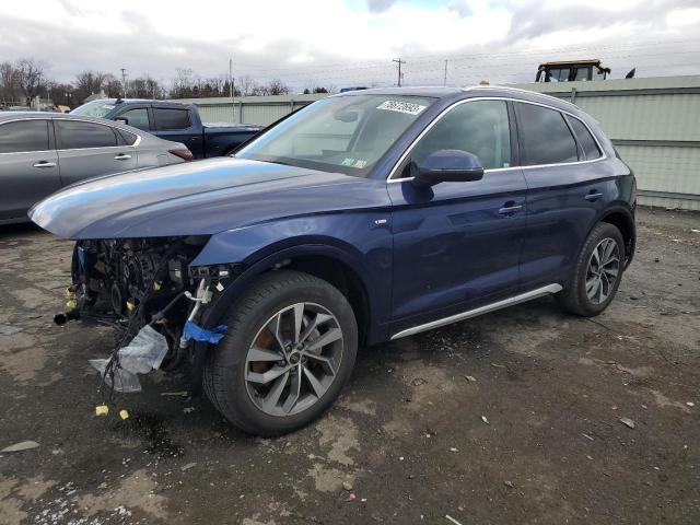 Image 1 of 2022 AUDI Q5 PREMIUM 45 2022 with VIN WA1GAAFY1N2053827