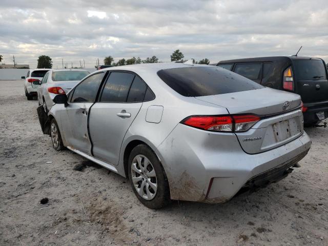 Image 2 of 2021 TOYOTA COROLLA LE 2021 with VIN JTDEPMAE8MJ139022