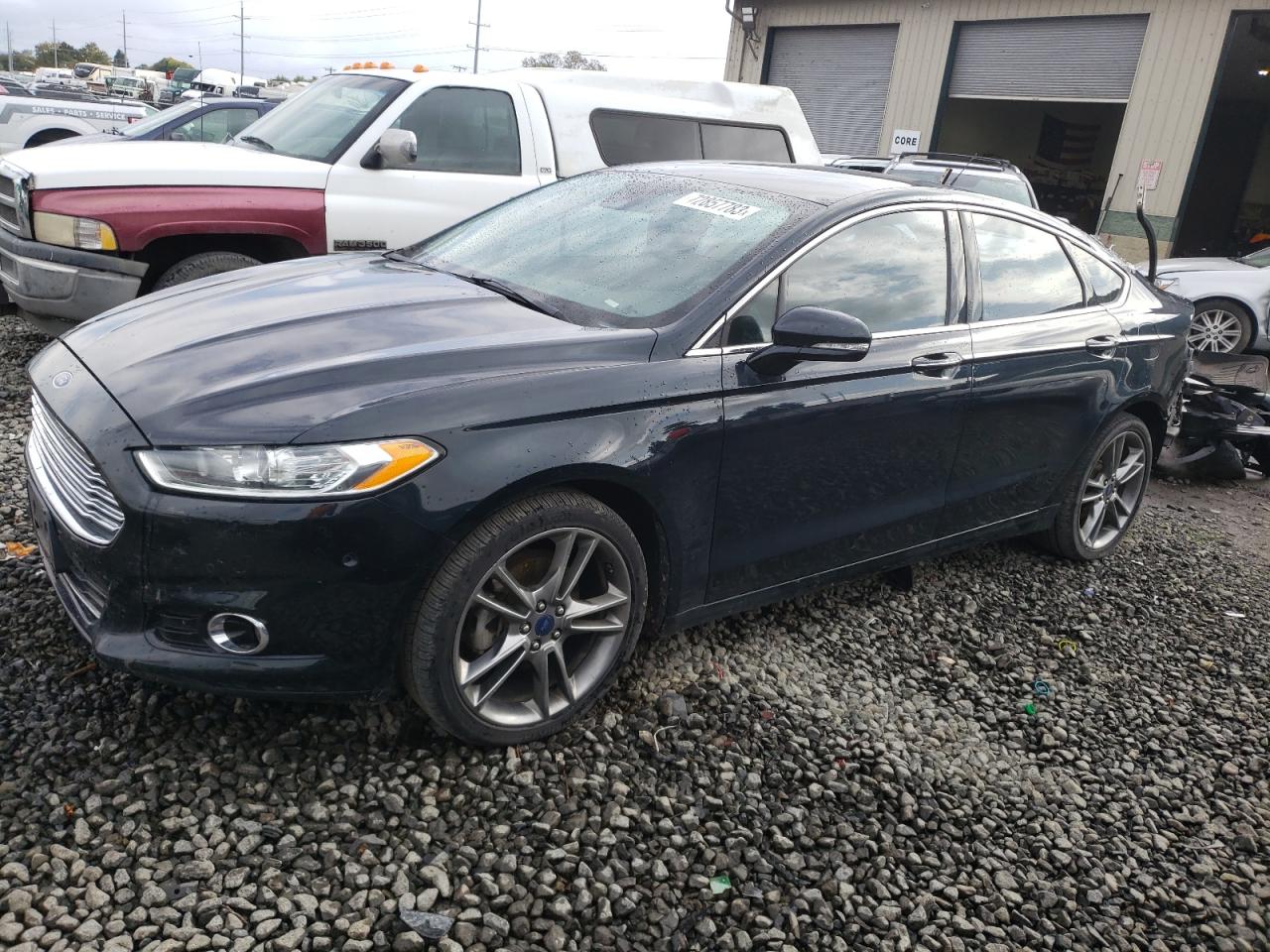 Image 1 of 2014 FORD FUSION TITANIUM 2014 with VIN 3FA6P0D97ER248080