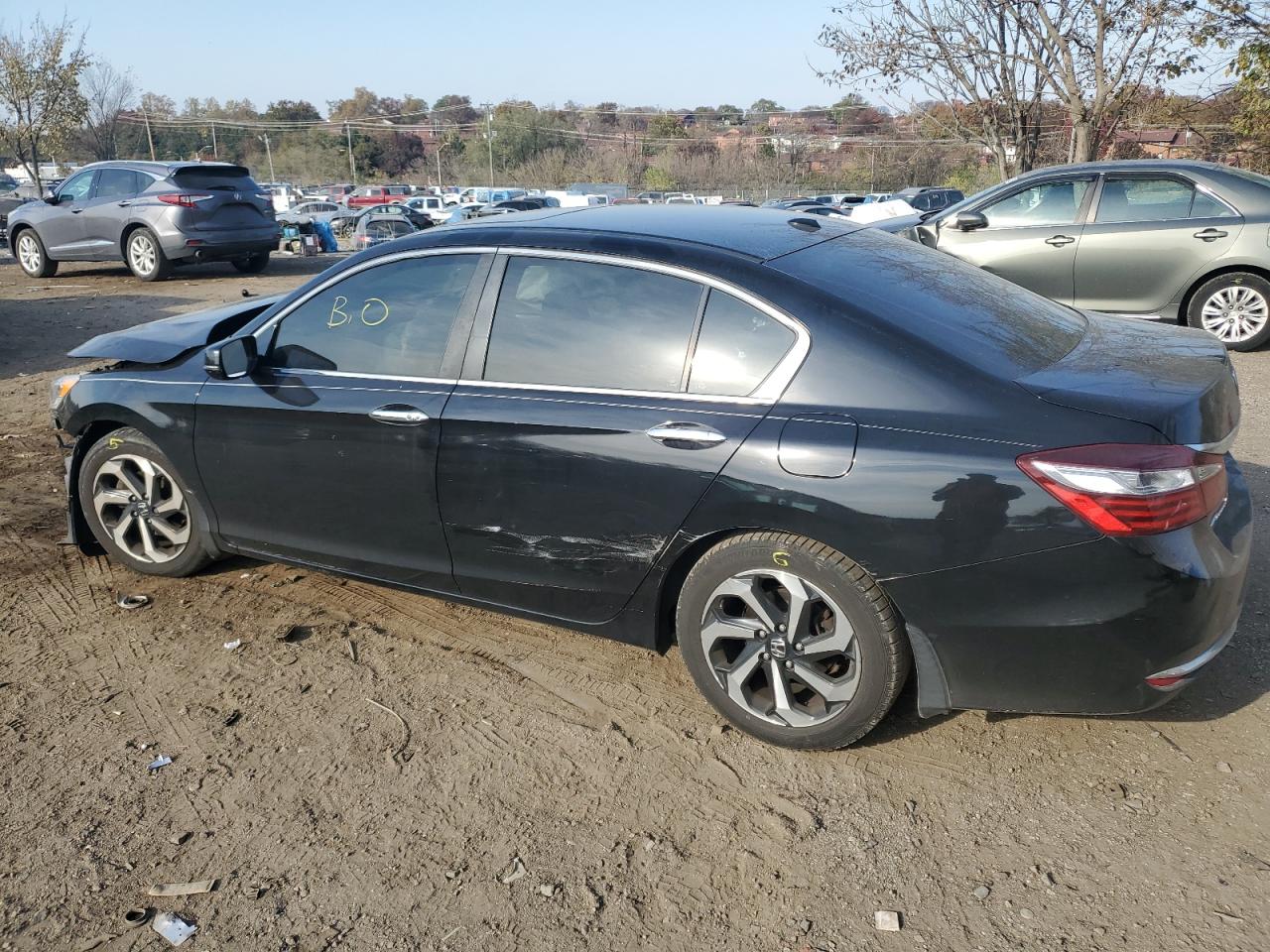 Изображение 2 2017 HONDA ACCORD EX 2017 с VIN 1HGCR2F70HA074545