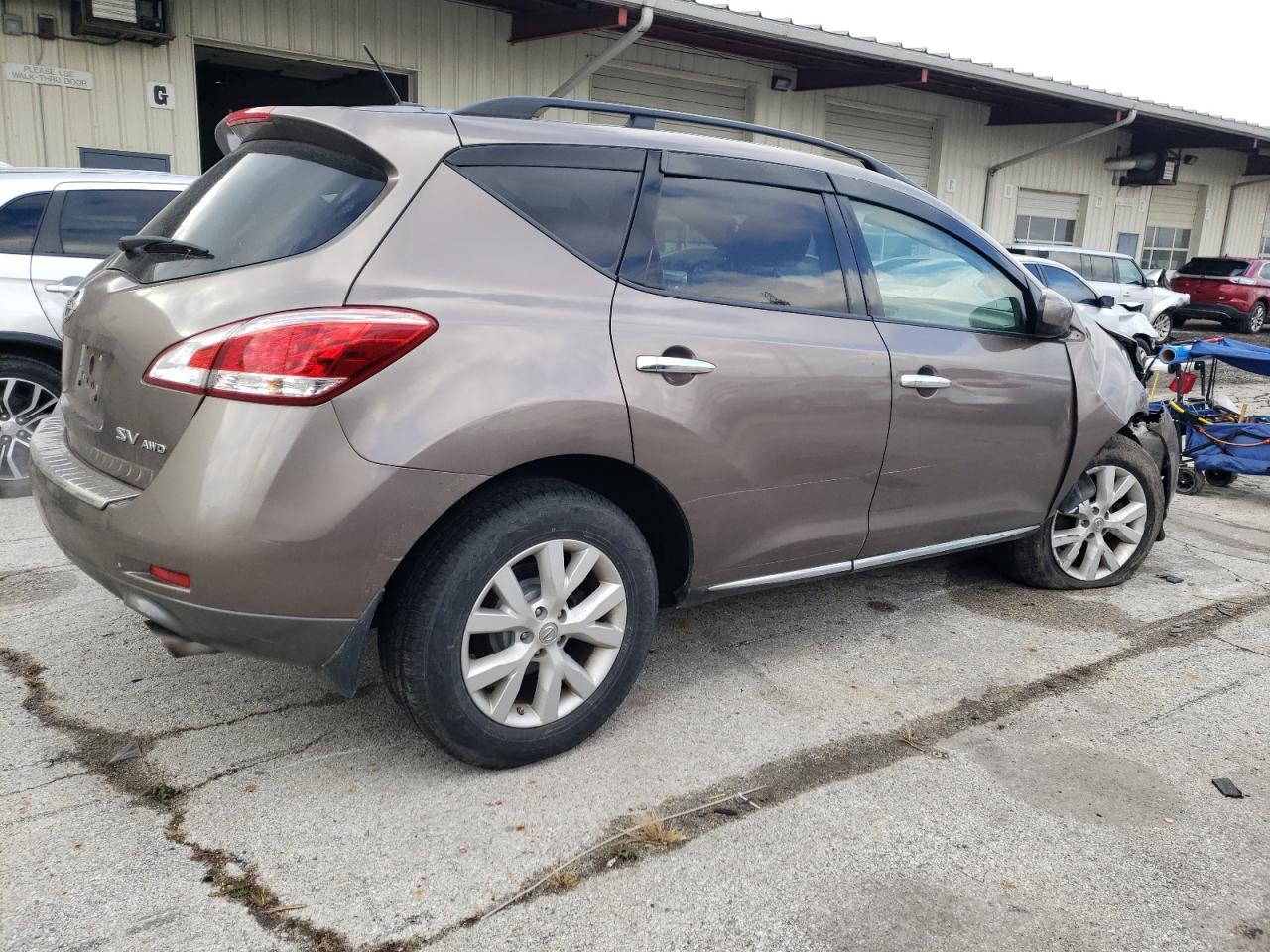 Image 3 of 2011 NISSAN MURANO S 2011 with VIN JN8AZ1MW1BW181936
