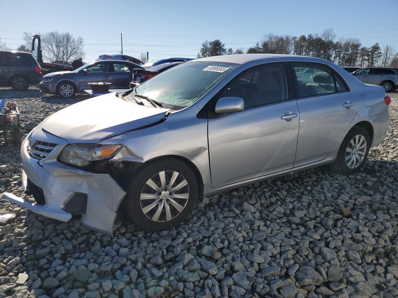 Image 1 of 2013 TOYOTA COROLLA BASE 2013 with VIN 5YFBU4EE1DP131832