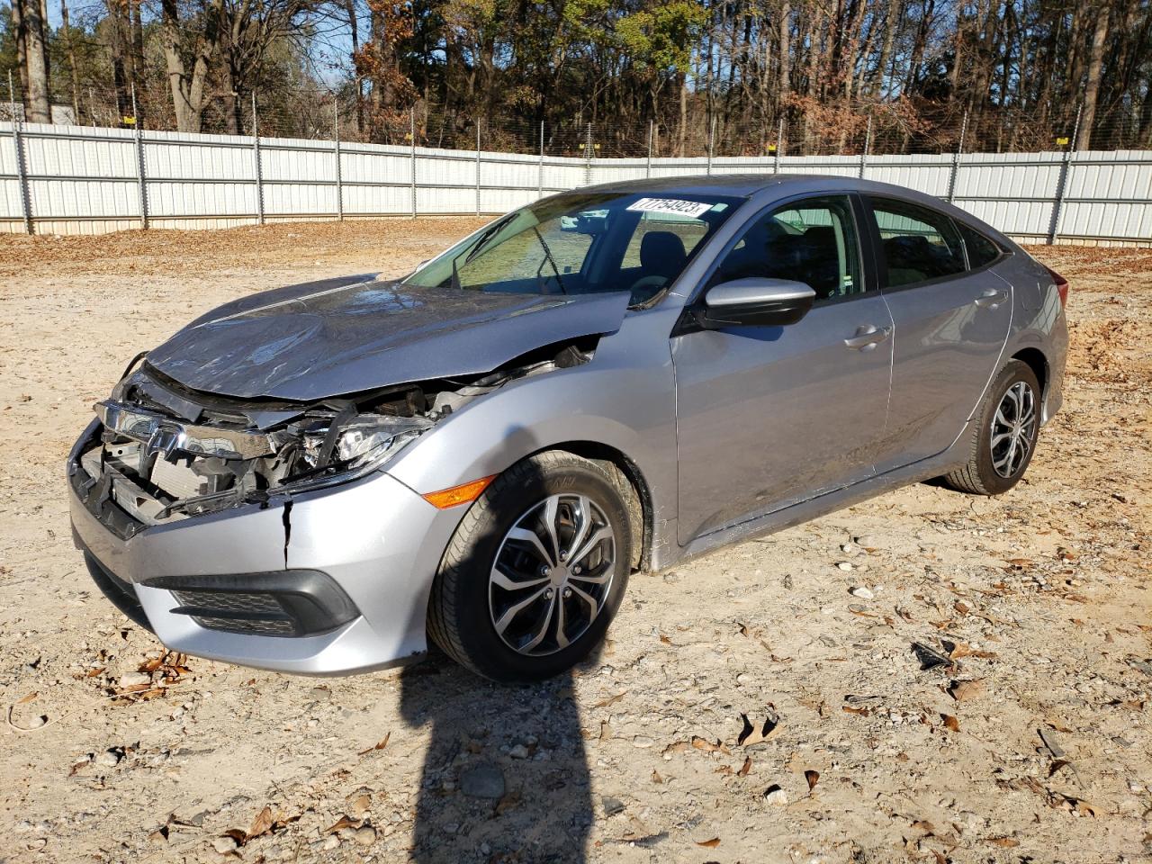 Image 1 of 2017 HONDA CIVIC LX 2017 with VIN 19XFC2F54HE007889