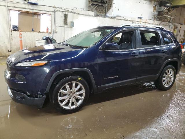 Image 1 of 2014 JEEP CHEROKEE LIMITED 2014 with VIN 1C4PJLDSXEW256160