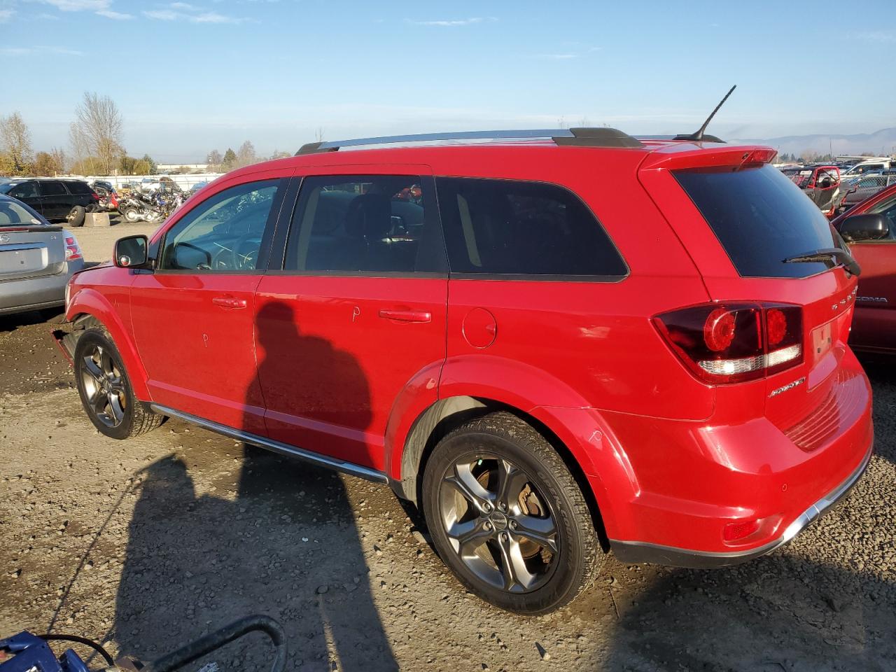 Image 2 of 2015 DODGE JOURNEY CROSSROAD 2015 with VIN 3C4PDCGG6FT698469