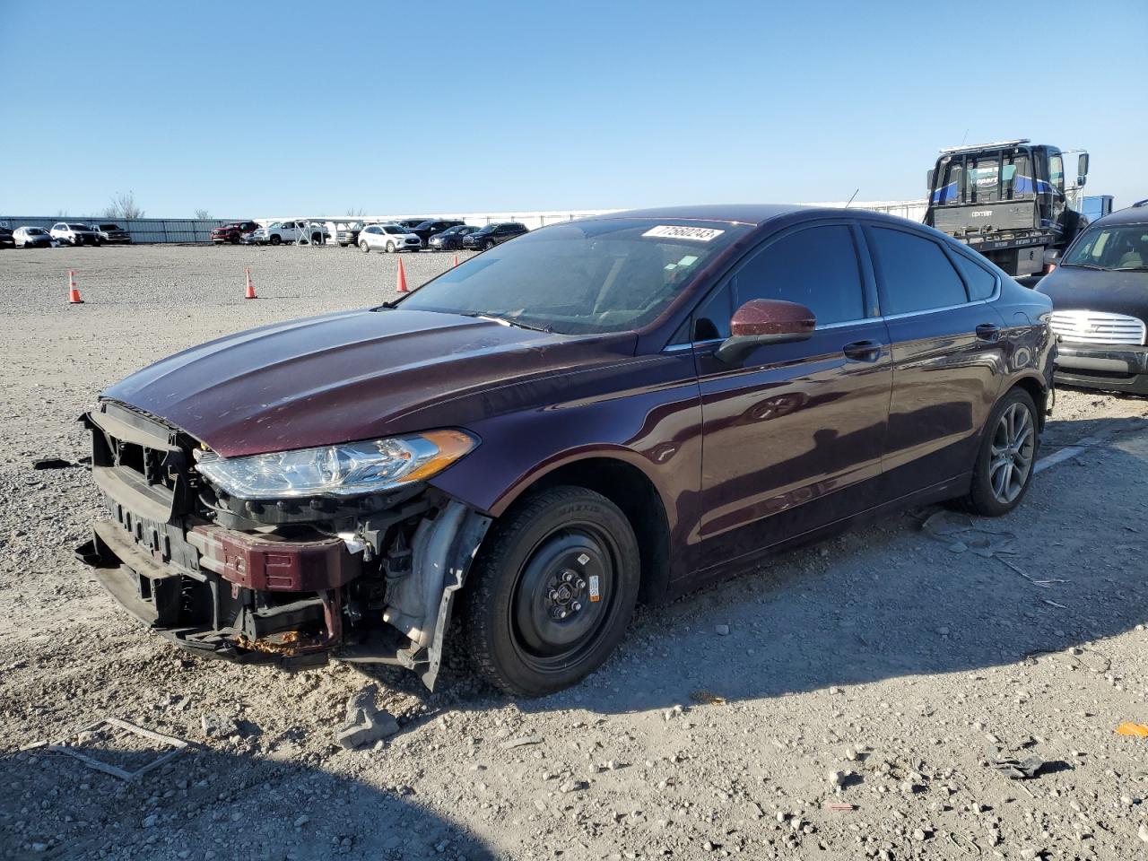 Obraz 1 z 2017 FORD FUSION SE 2017 z VIN 3FA6P0H70HR342220