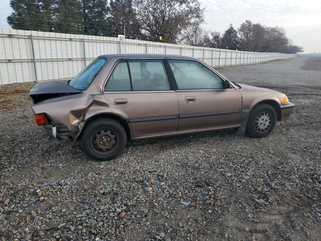 Image 3 of 1991 HONDA CIVIC LX 1991 with VIN JHMED3657MS009804