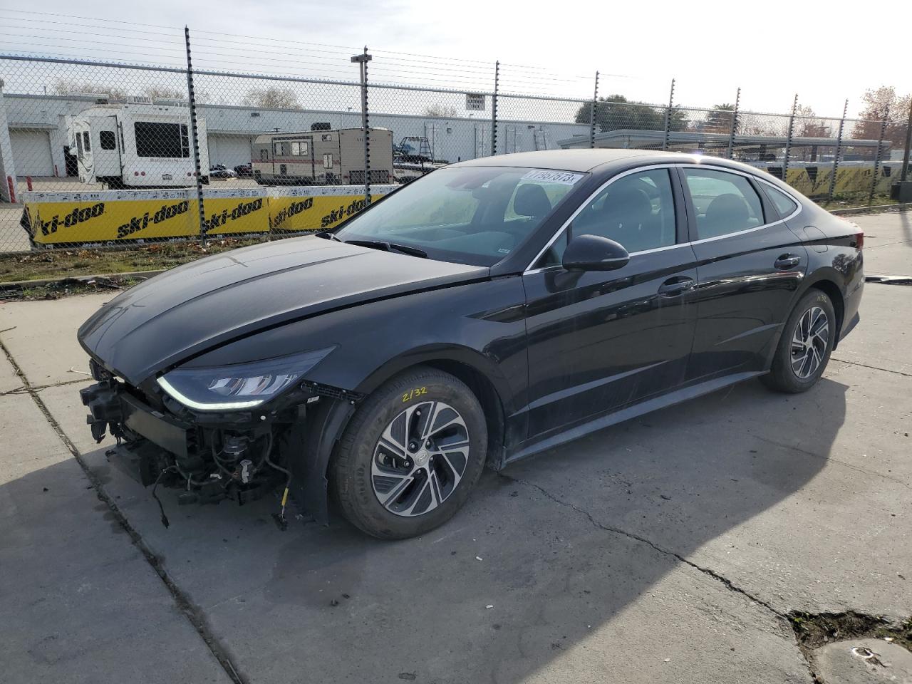 Изображение 1 2021 HYUNDAI SONATA HYBRID 2021 с VIN KMHL24JJ4MA036193
