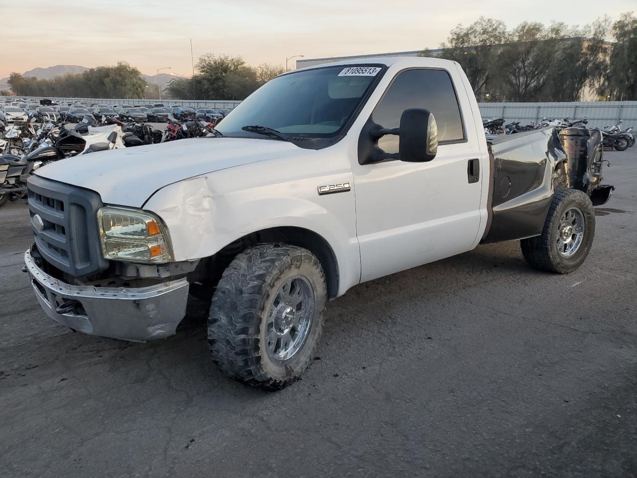 Image 1 of 2006 FORD F250 SUPER DUTY 2006 with VIN 1FTNF20516EB32854